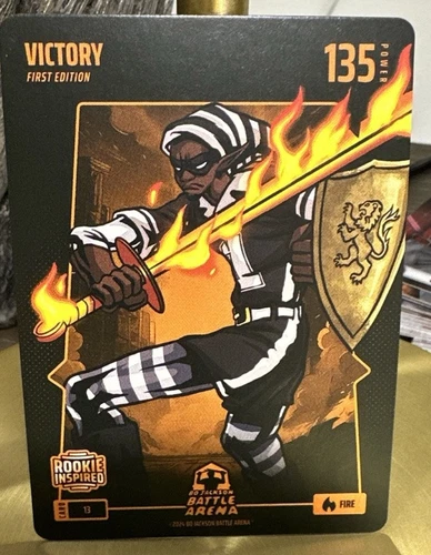 Bo Jackson Battle Arena Victory Victor Wembanyama Fire card #13