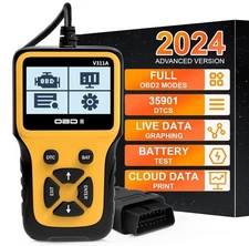 2024 Professional OBD2 Scanner Diagnostic Tool Enhanced Auto Check Engine wit...