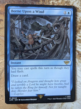 MTG - Borne Upon a Wind - Lord of the Rings, NM
