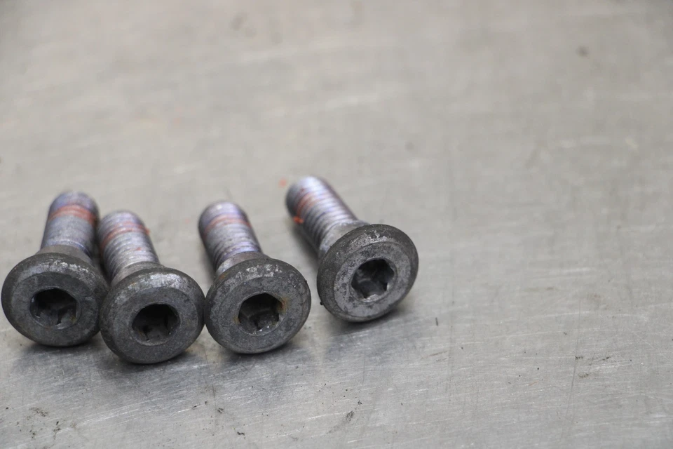 04-05 HONDA CBR1000RR 1000RR REAR BACK BRAKE ROTOR BOLTS DISC HARDWARE SCREW KIT Foto 3 de 4