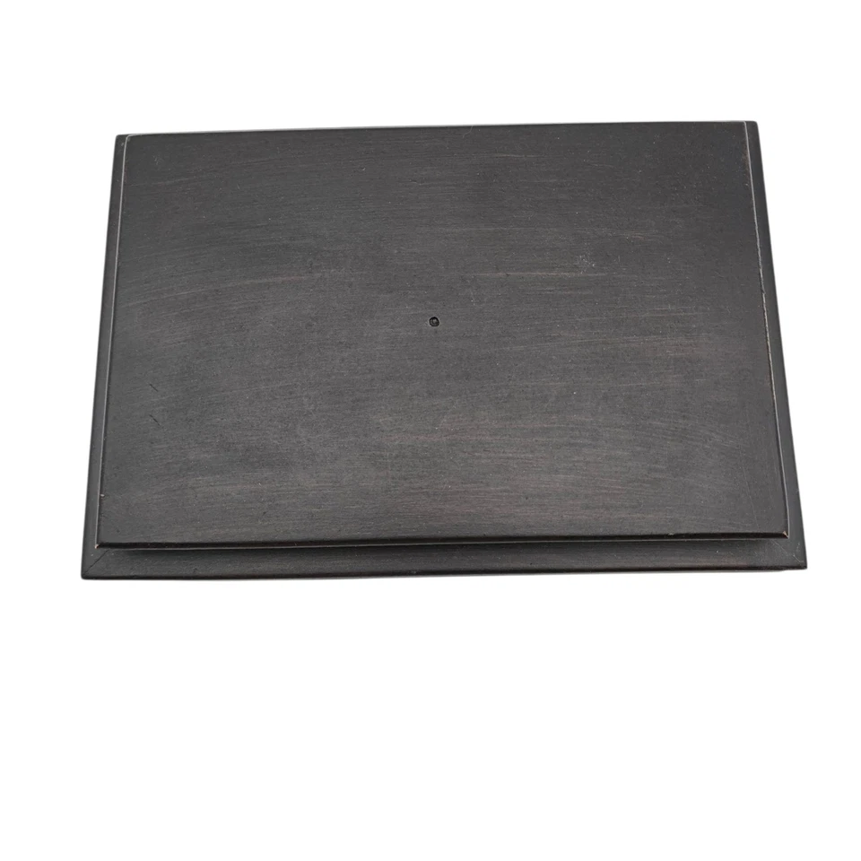 Base de exhibición de madera soportes de madera para decoración jarrón pedestal oriental Foto 2 de 4