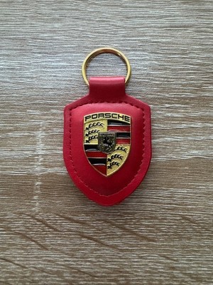 Porsche Schlüsselanhänger - Neu - Rot