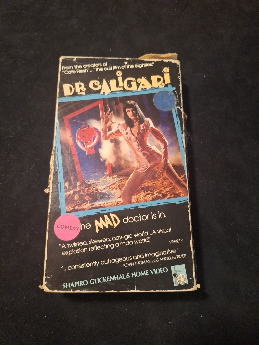 Dr Caligari VHS 1989 | Shapiro Glickenhaus Video Surreal Cult Camp Horror Comedy