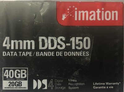 DATATAPE DDS-125 DDS-150 8本セット Imation Imation DDS-150 4mm 20/40GB Data Tape | eBay