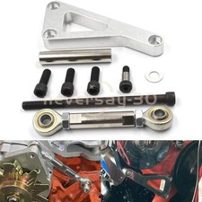 Aluminum Alternator Bracket Kit For Sbc Chevy 350 5.0l 5.7l Lwp Long Water Pump Aluminum Alternator Bracket Kit For Sbc Chevy 350 5.0l 5.7l Lwp Long Water Pump