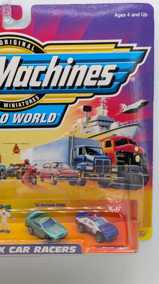 Micro Machines 1999 - #44 Stock Car Racers - Micro World - Image 4 of 4