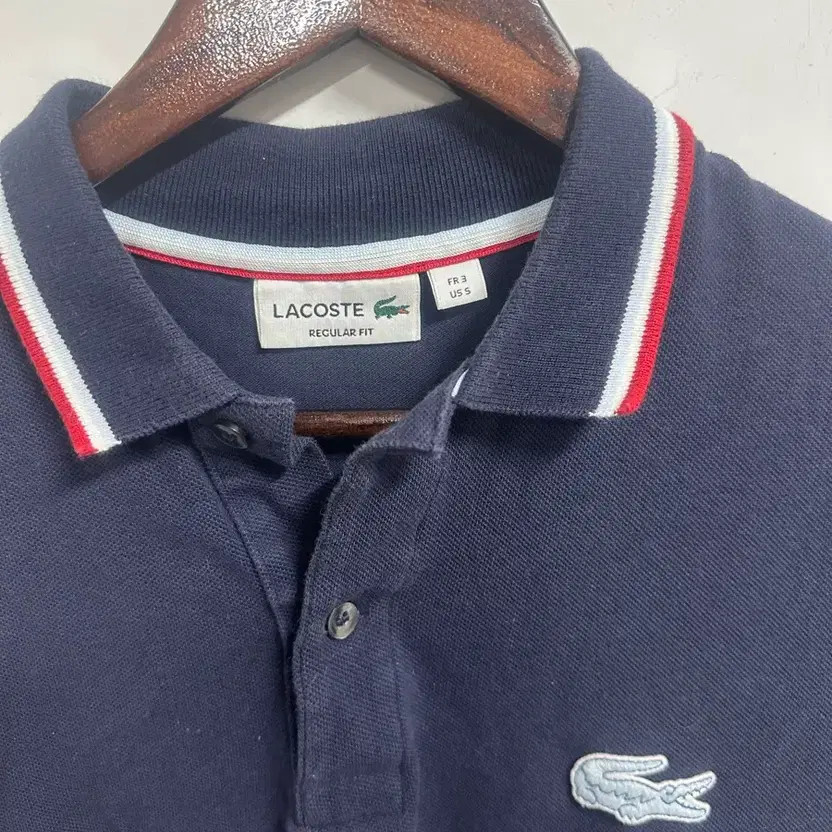 Lacoste Navy Polo 3, Good Condition thumbnail 3