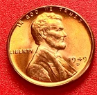 1949-D Lincoln Wheat Cent Penny GEM RED BU From an Original Bank Roll