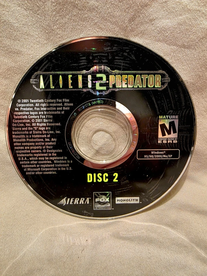 Aliens vs Predator 2 PC Game 2001 - Image 2 of 2