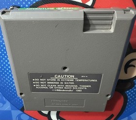 Hudson&rsquo;s Adventure Island (Nintendo Entertainment System, 1985) NES Authentic