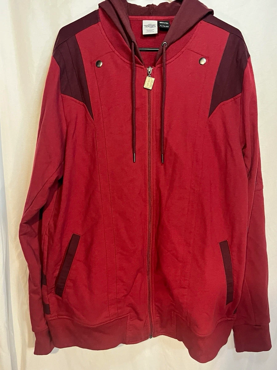 Marvel Guardianes de la Galaxia Vol 2 Star Lord Cosplay Sudadera con Capucha Chaqueta para Hombres XL