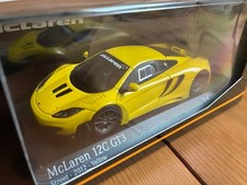 MINICHAMPS McLaren 12C GT3 Yellow 1:43 Racing Model Car