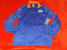 FLORIDA GATORS FANATICS   MENS SMALL PULLOVER ZIP  LS  SHIRT NEW