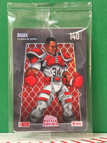 SEALED 2025-26 Bo Jackson Battle Arena- Bojax Steel Brawl 140 Power Foil P-24