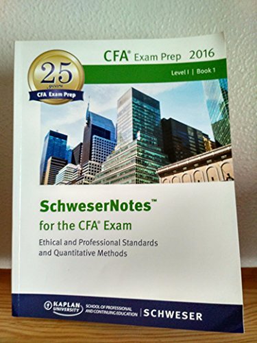 SchweserNotes CFA Level 1 2016-image