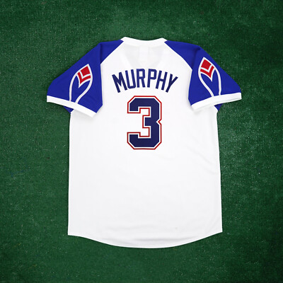 Dale Murphy 1970's Atlanta Braves Cooperstown Home White Throwback Men's Jersey