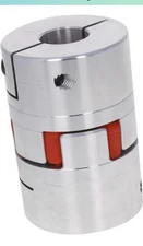 Heyiarbeit 14mm to 14mm Shaft Coupling Aluminium