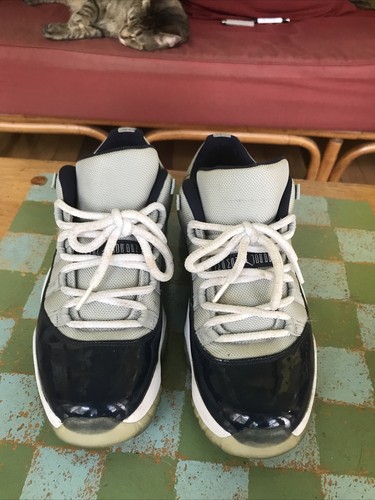 air jordan 11 retro low georgetown | eBay