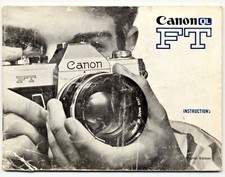 Canon QL FT Instructions / Manual K2002-A52651 0371D9 - FAIR