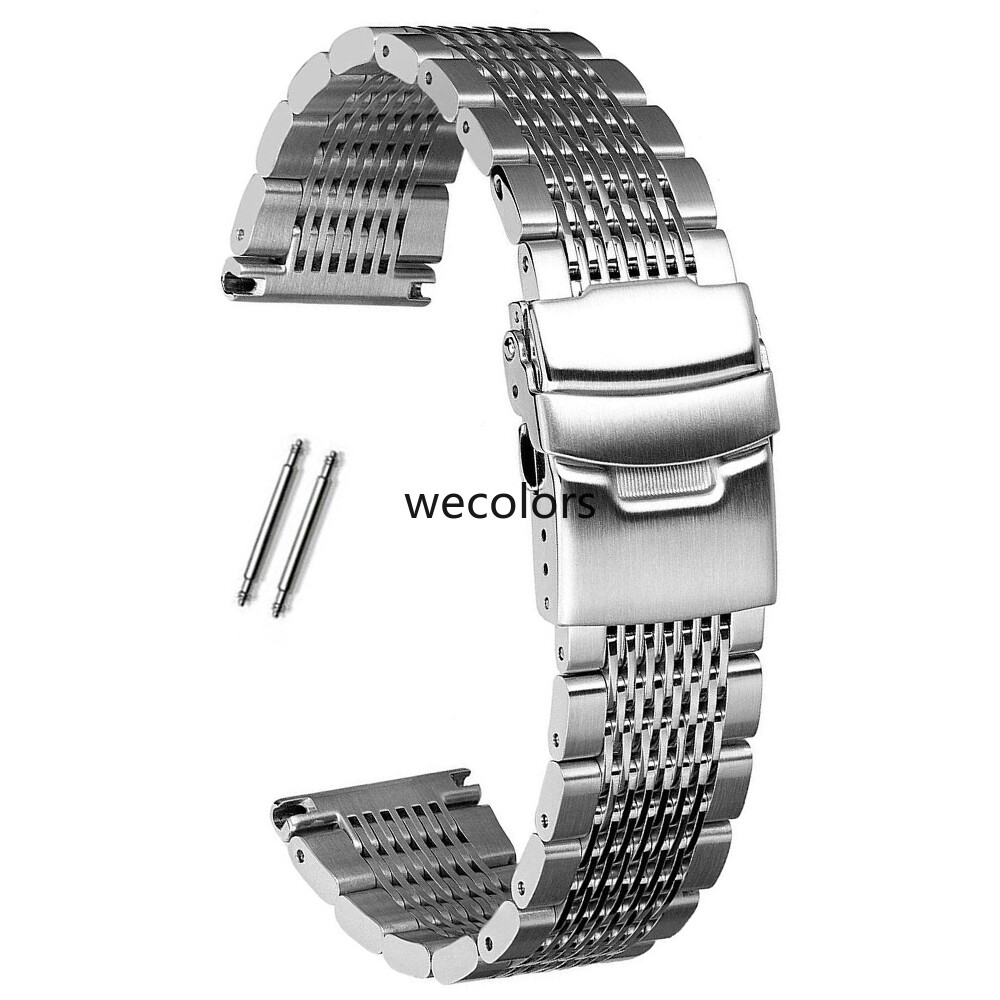 Stainless Steel Bracelet Mesh Double Locking Clasp  display picture 3