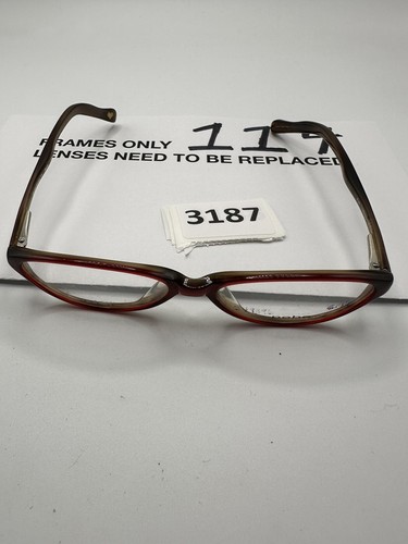 Bebe Eyeglass Frames  Bella Fire 51 15 140 Brown Full Rim Cat Eye