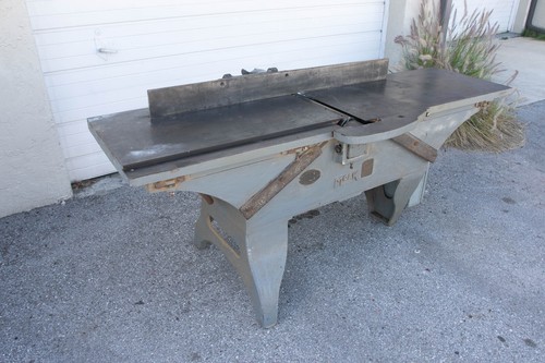 Moak 16" Wood Jointer Direct Drive with "REWOUND" 5HP  3600 RPM Motor "VIDEO"