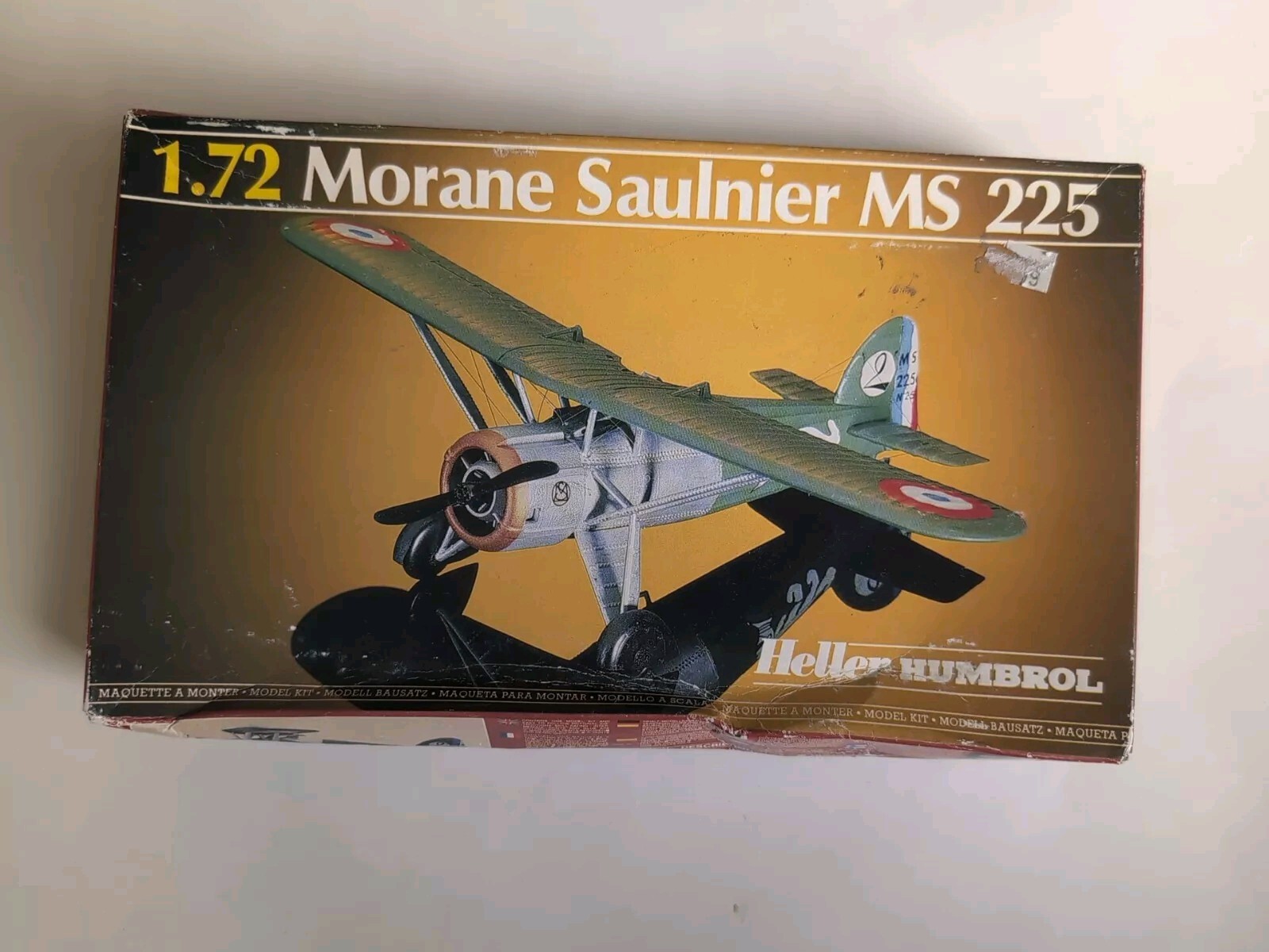 Heller Morane Saulnier MS 225 Plastic Model Kit 80216 in 1:72 Scale