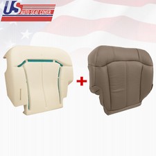 2000 To 2002 Chevy Silverado Driver Bottom Seat Cover Foam Cushion Neutral Tan