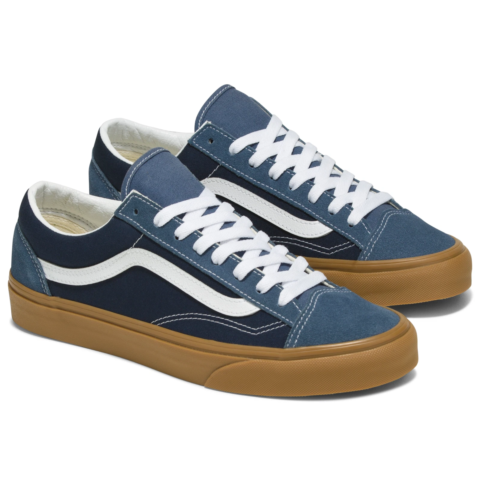 Scarpa unisex stile Vans 36 stile #VN0A54F6NGM taglia uomo 8 donna 9 5 blu navy gomma