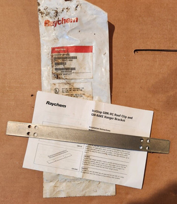 nVent Raychem 135043-000 Hanger Bracket ICESTOP-GM-RAKE Free Shipping