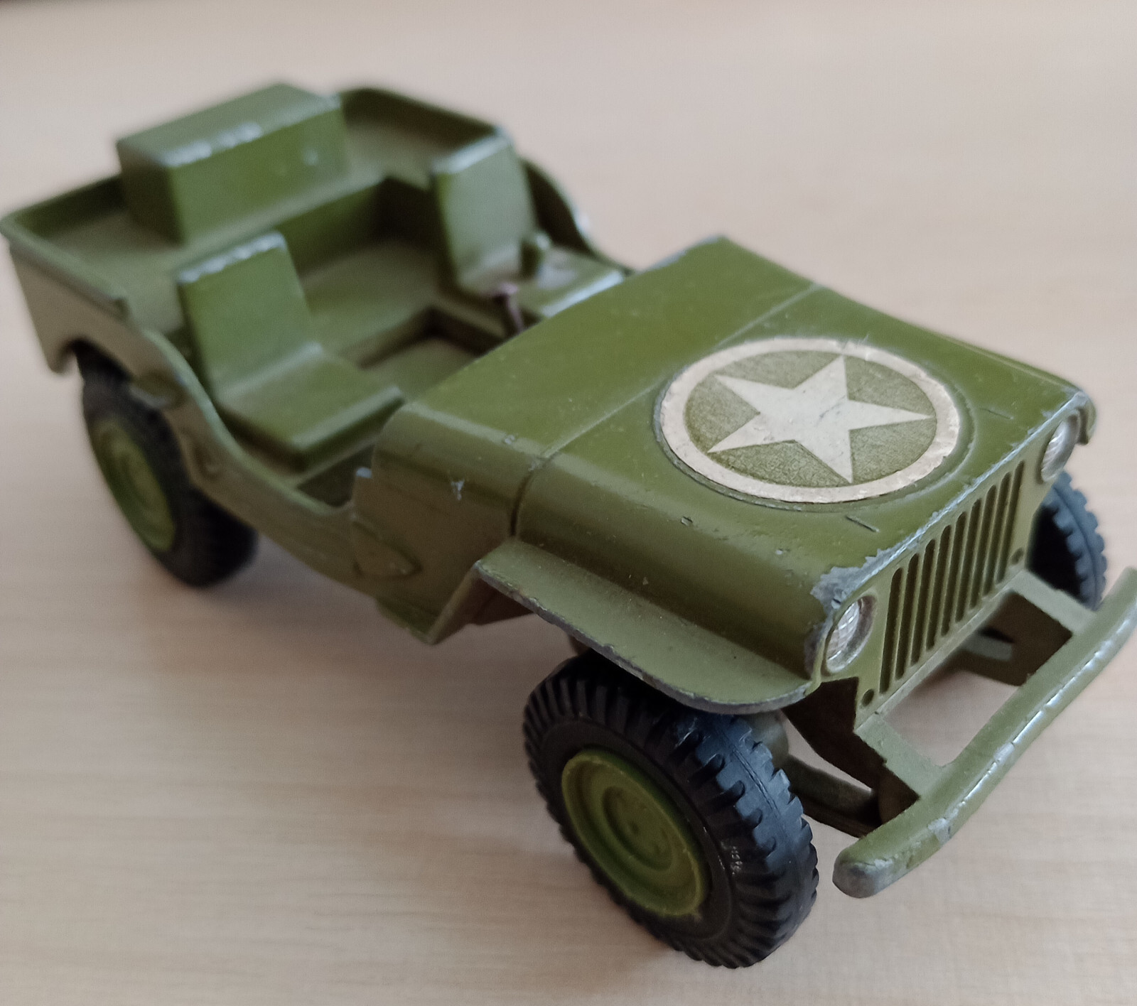 Jouet Ancien Dinky Toys - Jeep US Fabriquée En Angleterre - Occasion