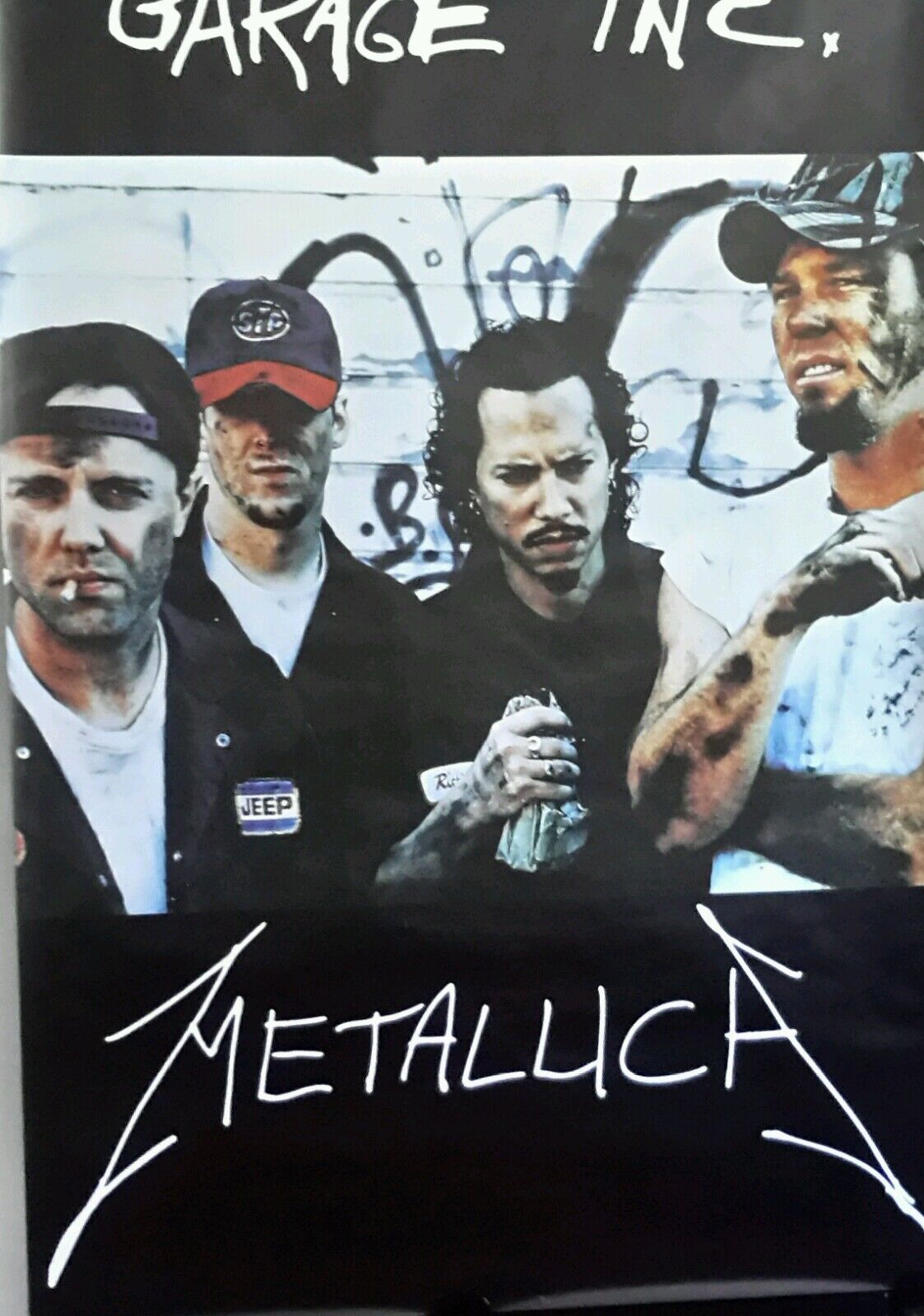 Smuk kvinde Assimilate overse METALLICA- GARAGE INC. Original Vintage Giant Promo Poster 40X60 inch | eBay