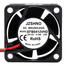 1PCS JZSHNO EFB0412VHD DC12V 0.18A 2-Wire Silent Cooling Fan
