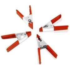 4 x 4" inchMetal spring clamp with pvc cushion coated grip handle with tips