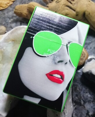 Zigarettenbox Zigaretten Etui Dose Box Case Motiv Design Neon Serie No 1
