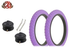 ALTA BICYCLE WIRE BEAD 16x2.125 PR COMP III BMX TREAD HEAVYDUTY TUBES & LEVERS.