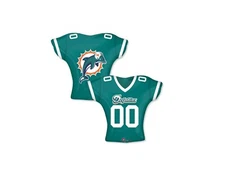 Miami Dolphins Football NFL Jersey 24'' Balloon Birthday Party Decorations