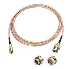 BNC Male to DIN 1.0/2.3 RG179 75 3G HD SDI Cable 2m for Vedio Camera Camcorder