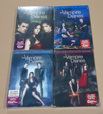 ヴァンパイアダイアリーズ　シーズン2・３・４ DVD 全巻 The Vampire Diaries Seasons 2 3 4 5 DVD NEW Sealed | eBay