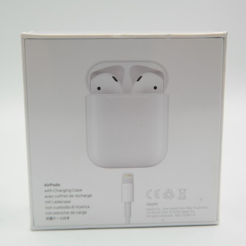New Apple AirPods 2nd Gen with Charging Case A2031 A2032 A1602 MV7N2AM/A - Photo 2 sur 6