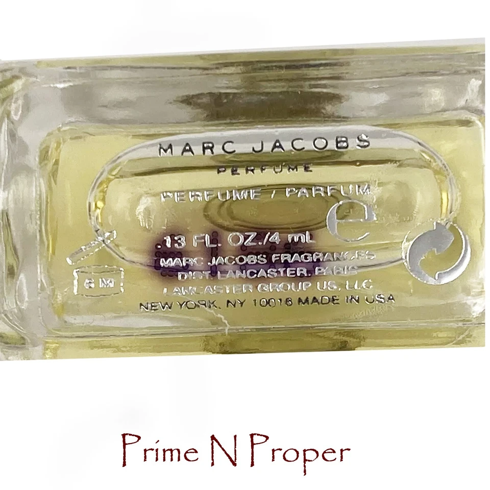 Perfume para mujer Marc Jacobs 0,13 fl oz/4 ml Splash Miniatura Viaje. Foto 2 de 3