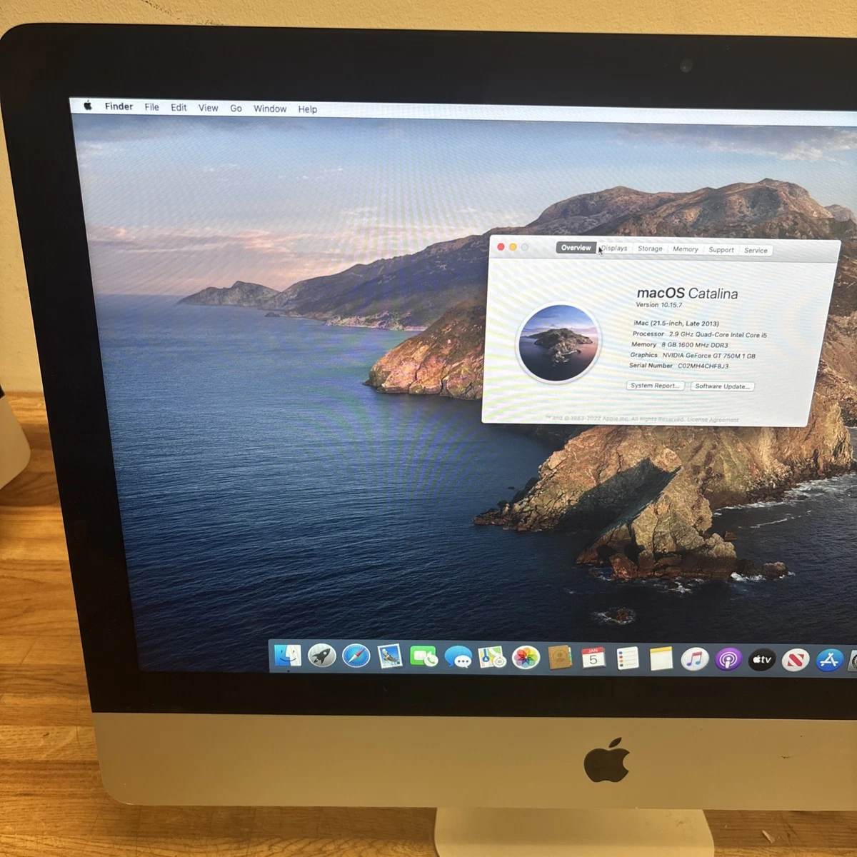 Macデスクトップ iMac 21.5 Late 2013 Core i5 8GB 1TB Apple iMac