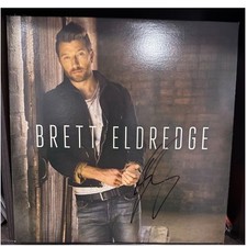 BRETT ELDREDGE - SELF-TITLED SIGNED VINYL (Record Album)