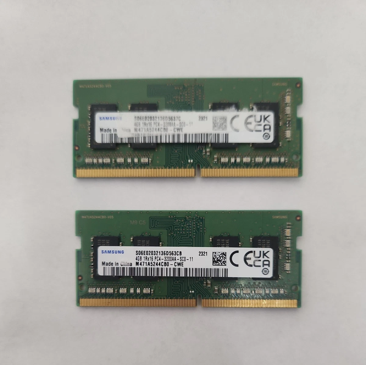 Samsung PC4-19200 (DDR4-2400) Bus Speed Computer RAM 4 GB Capacity