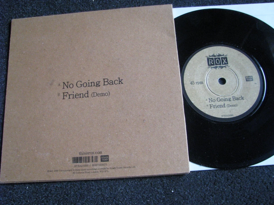 ROX-No going back 7" Vinyl-2009 UK-Rough Trade-RTRADS565 - Bild 2 von 2