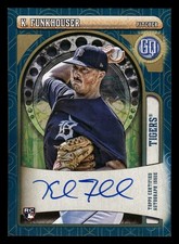 #GQA-KF Kyle Funkhouser 2021 Topps Gypsy Queen #/99 Autographs Teal