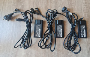 HP Laptop Netzteil Travel Adapter HSTNN-DA14 - 19,5V 3.33A 65w blauer Stecker