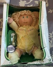 Cabbage Patch Kids Limited Edition Baby Doll Blonde Curly Hair Yellow Outfit