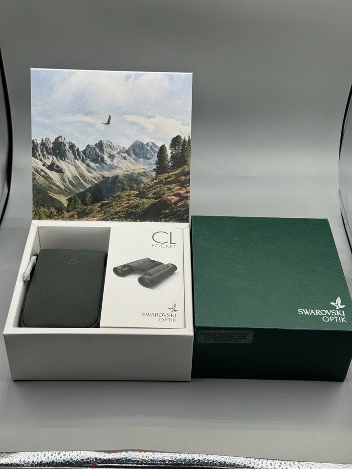 Swarovski CL Pocket 10x25 Binoculars Green with WN Wild Nature -Brand New in Box - Image 3 of 3