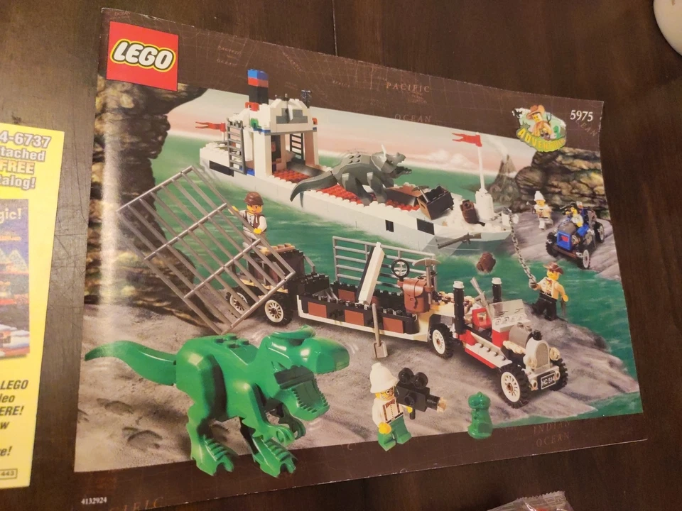 LEGO Adventurers: T-Rex Transport (5975) New sealed bags Complete With Open Box - Image 3 of 4